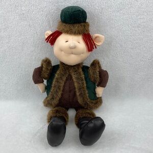 Vintage 1992 Gund The Enchanted Kingdom Elf Plush Doll Stuffed Toy 16”